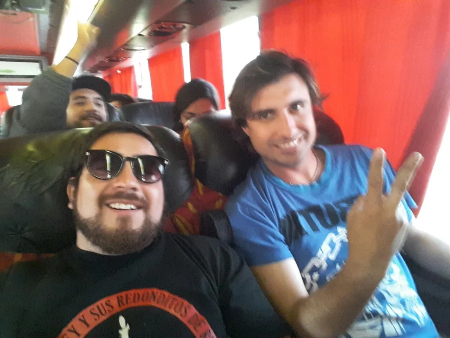 <b>Las vivencias de dos periodistas yendo a la &uacute;ltima misa del Indio, que fue el 11 de marzo en Olavarr&iacute;a, provincia de Buenos Aires.</b>