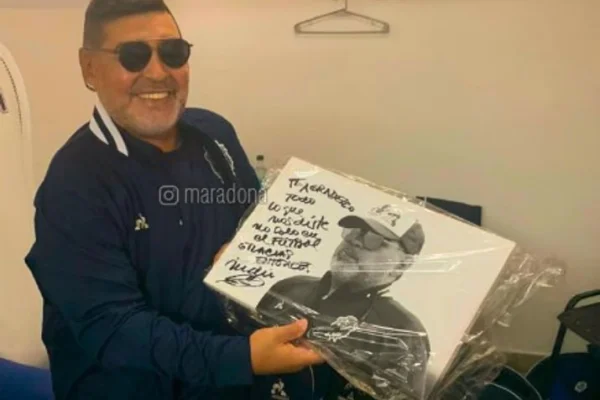 La familia de Maradona despidió al “Indio” Solari