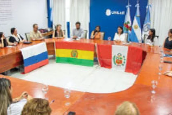 Estudiantes de Rusia, Perú y Bolivia en La Rioja