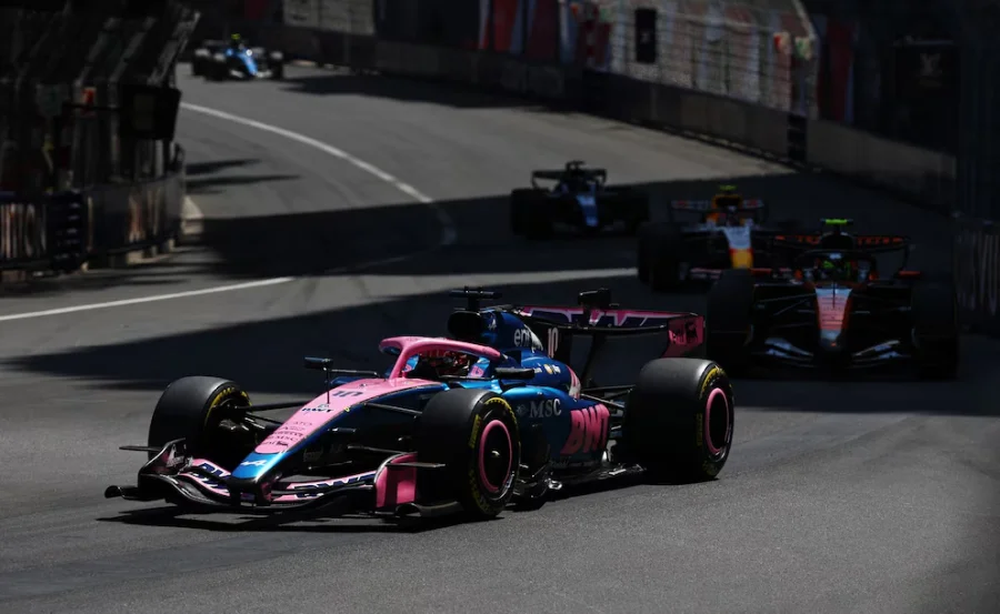 Colapinto ya ruge motores en Monaco
