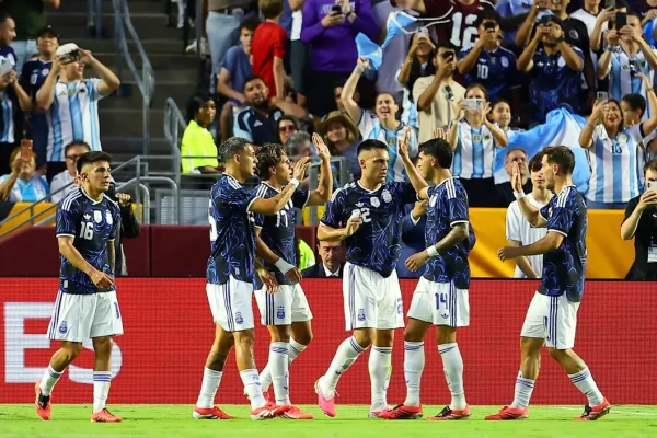 Argentina le ganó a Honduras con comodidad