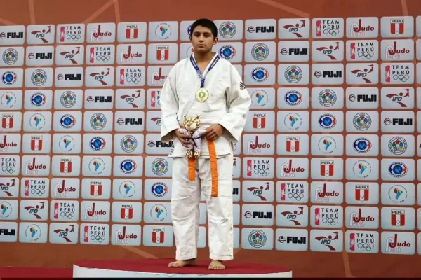 Braian Gribaudo hizo podios en el Sudamericano de Judo