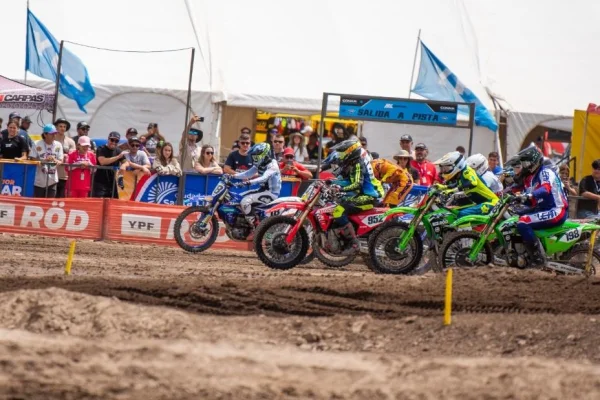 Motocross: Destacada actuación riojana en otra fecha del Argentino