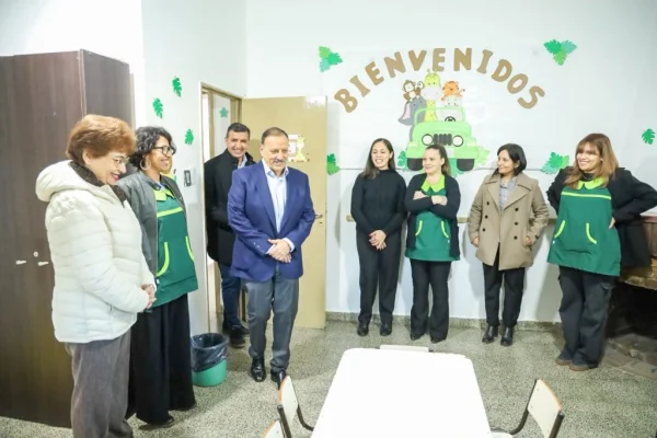 Quintela inauguró nuevas obras en el ISFD Carolina Tobar García