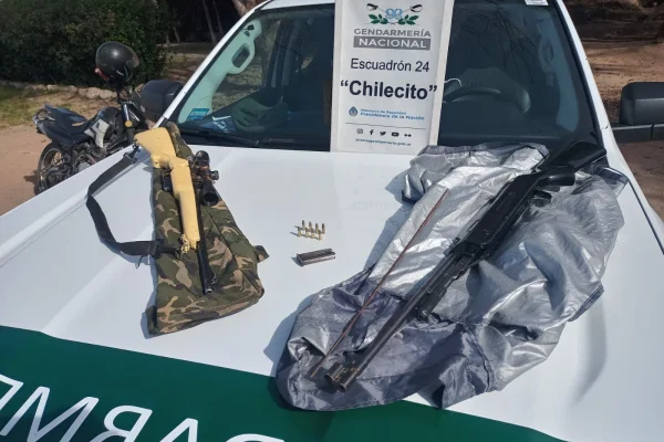 Gendarmería secuestra mercadería, armas y hojas de coca en operativos en La Rioja