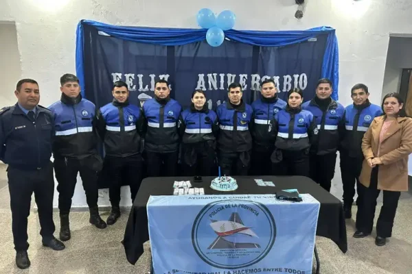 La Unidad de Tránsito y Seguridad Vial de Chepes celebró 11 años al servicio de la comunidad
