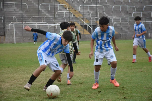 Numerosa presencia de chicos en el cierre de la Liga Infantil