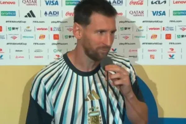 La revelación de Messi tras su emoción: 