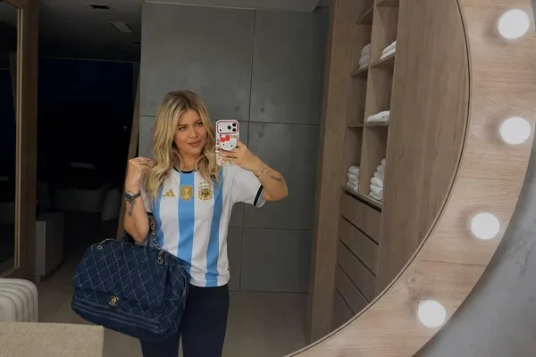 Wanda Nara puso al rojo vivo la previa del debut de Argentina en el Mundial
