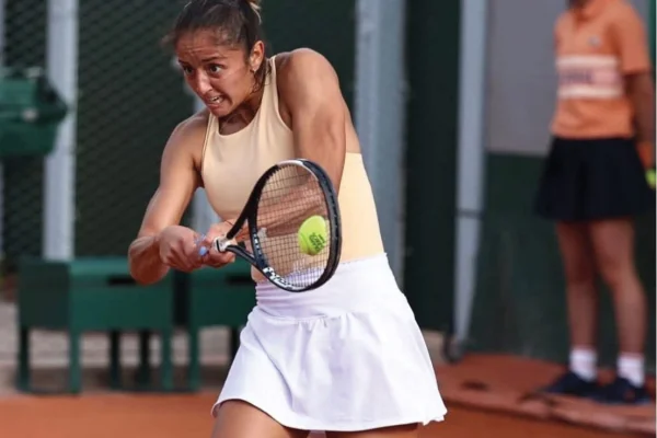 Tenis: Jazmín Ortenzi debutó con victoria en el Torneo de Italia