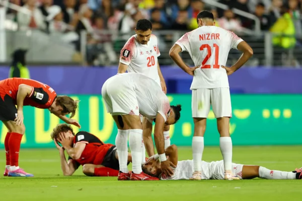 Un jugador de Austria se fracturó la mandíbula en la previa del partido con la Selección argentina en el Mundial