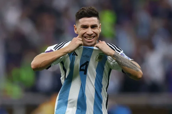Gonzalo Montiel se lesionó y no podría jugar ante Austria