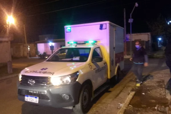 La Policía encontró a una mujer con heridas tras confuso hecho