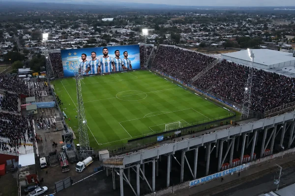 La Rioja se prepara para vivir Argentina-Austria con proyección en pantalla gigante