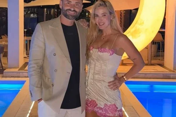 Quién es Nicolás Trombino, el novio de Jésica Cirio al que le encontraron armas
