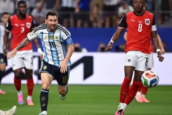 Argentina vs. Austria EN VIVO: Messi metió el segundo gol para el infarto