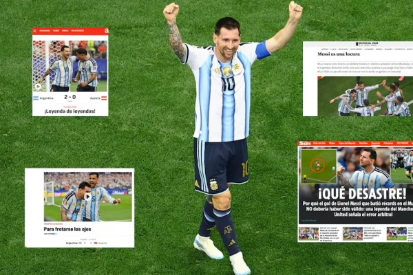 “Leyenda”, “imparable” y “actuación histórica”: así reflejaron los medios del mundo el show de Messi