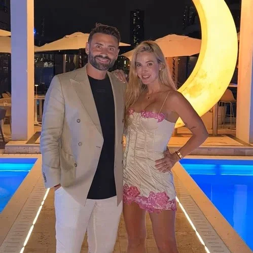 Qui&eacute;n es Nicol&aacute;s Trombino, el novio de J&eacute;sica Cirio al que le encontraron armas