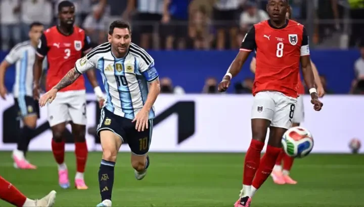 Argentina vs. Austria EN VIVO: Messi hizo un golazo y destrabó un partido incómodo