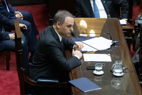 Adorni canceló el informe de gestión que iba a dar el 2 de julio en el Senado