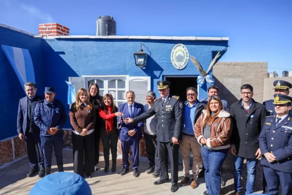 Inauguraron el Destacamento Policial de Alto Carrizal