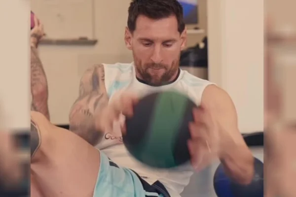 Cómo es el exigente entrenamiento de Messi en pleno mundial a los 39 años