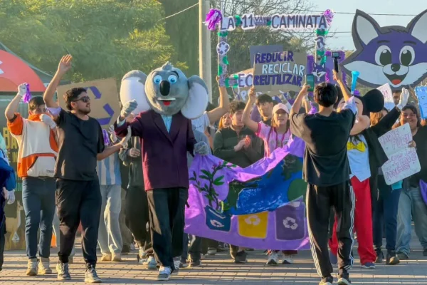 Concretaron en La Rioja la Caminata Ecológica