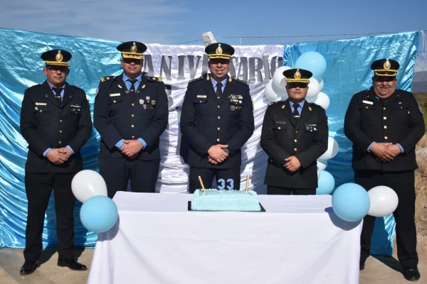 La División Accidentes Viales celebró su 33° aniversario con un emotivo acto