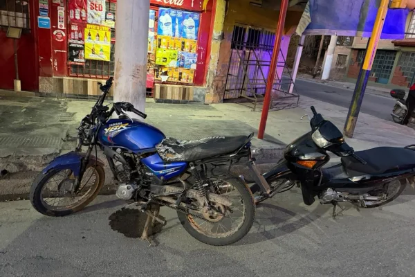 Motociclista con heridas graves tras un fuerte siniestro vial