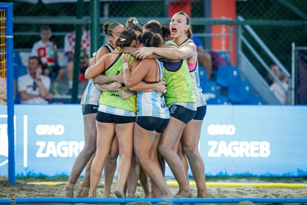 Las Kamikazes hicieron historia: Argentina campeón mundial de beach handball