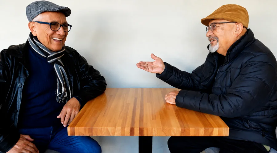 C&eacute;sar Torres y Julio Olivera Chazarreta