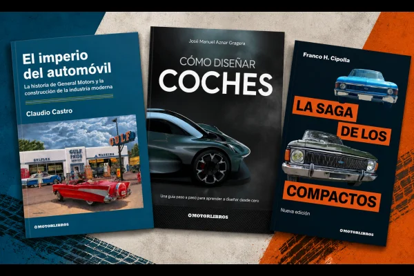 Tres nuevos títulos para lectoras y lectores de historia automotriz, cultura del automóvil y diseño