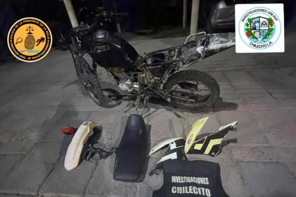 Denunció el robo de su moto y la policía se la recuperó rápidamente