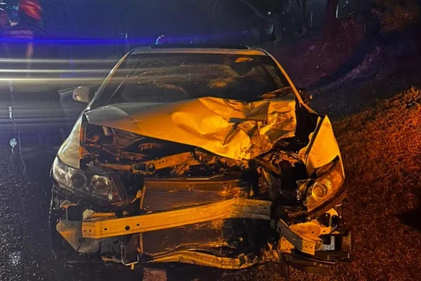 Impactante choque en cadena en la ruta 38 de Córdoba: murió un motociclista