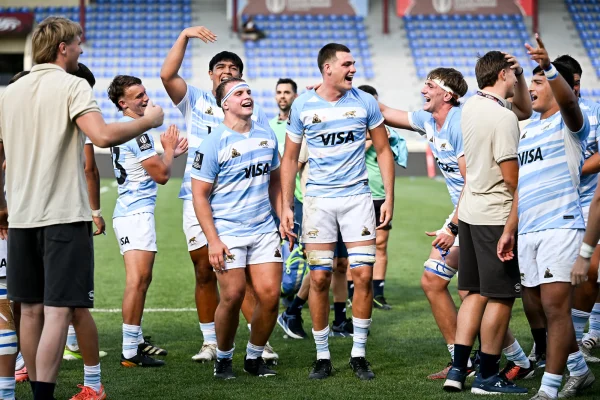 Rugby: Federico Torre tuvo un triunfal debut mundialista