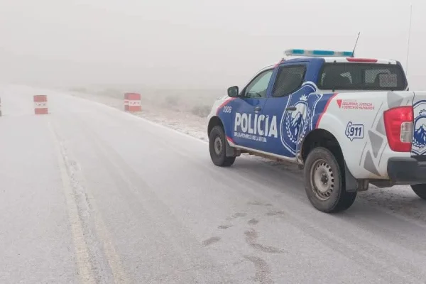 Corte total en el acceso a Pampa de la Viuda por derrumbes y baja visibilidad