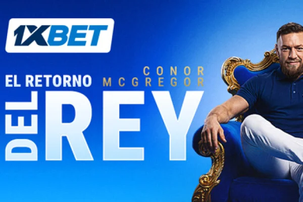 El rey ha vuelto: Conor McGregor es nuevo embajador global de 1xBet