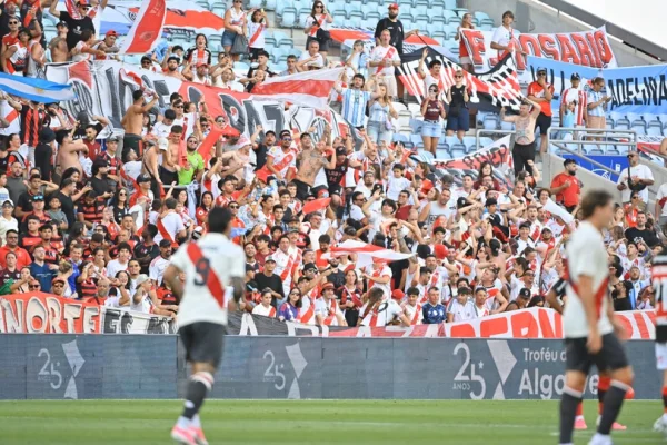 River igualó 2-2 con Flamengo en un amistoso de pretemporada