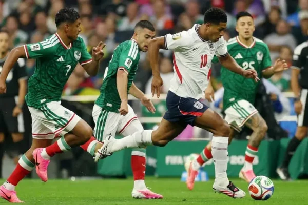 Inglaterra le ganó a México 3 a 2 por los octavos de final del Mundial 2026