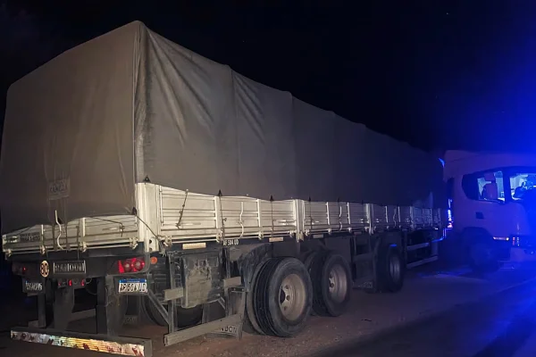 Se desprendieron dos ruedas a un camión y provocó un siniestro vial en Ruta 141