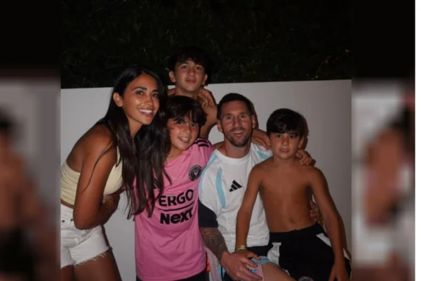 El emotivo mensaje de Antonela Roccuzzo a Leo Messi: “Juntos de nuevo”