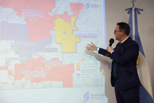 El potencial de Peñas Negras fortalece las perspectivas de inversión en La Rioja