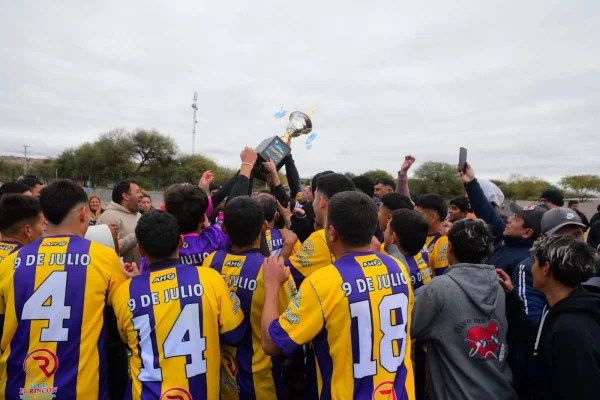 La 9 de Julio se coronó campeón en el Torneo Apertura 2026