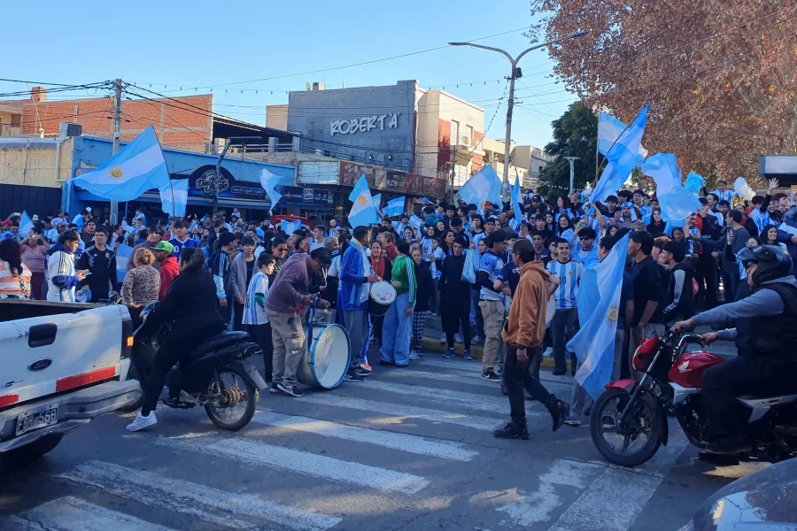 Los festejos en Chilecito