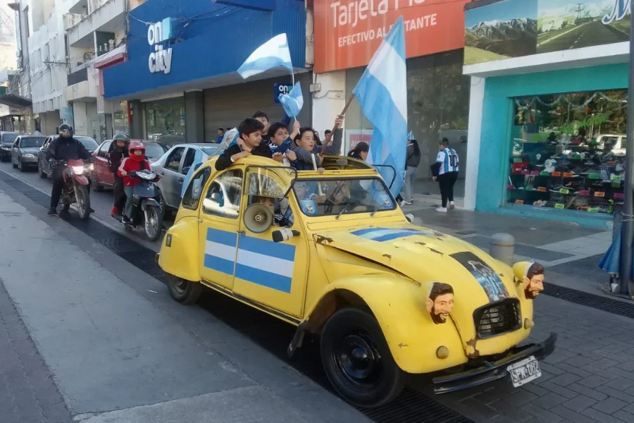 El microcentro con todo