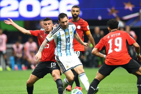 EN VIVO: Egipto gana por 1 a 0 a la selección Argentina
