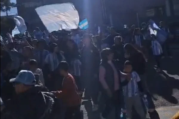 La pasión albiceleste se apoderó de Chilecito