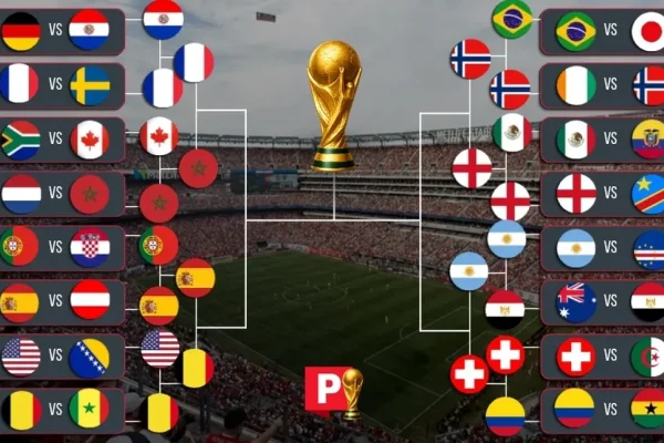Día, horario y sede de todos los cruces de cuartos de final del Mundial