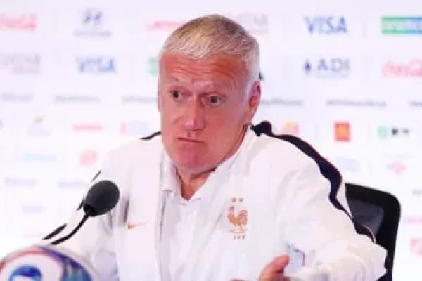 Didier Deschamps habló de Facundo Tello previo al choque de Francia con Marruecos: 