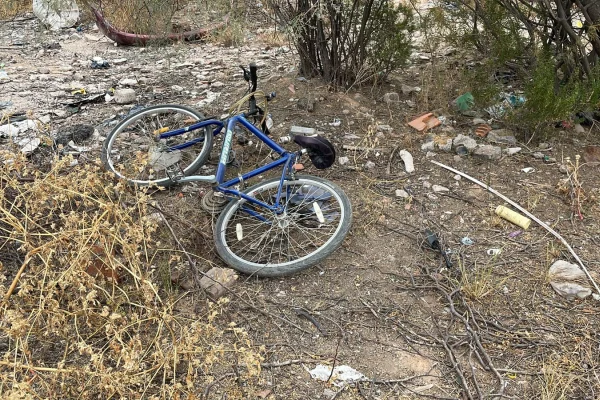 La policía secuestró una bicicleta hallada en un descampado